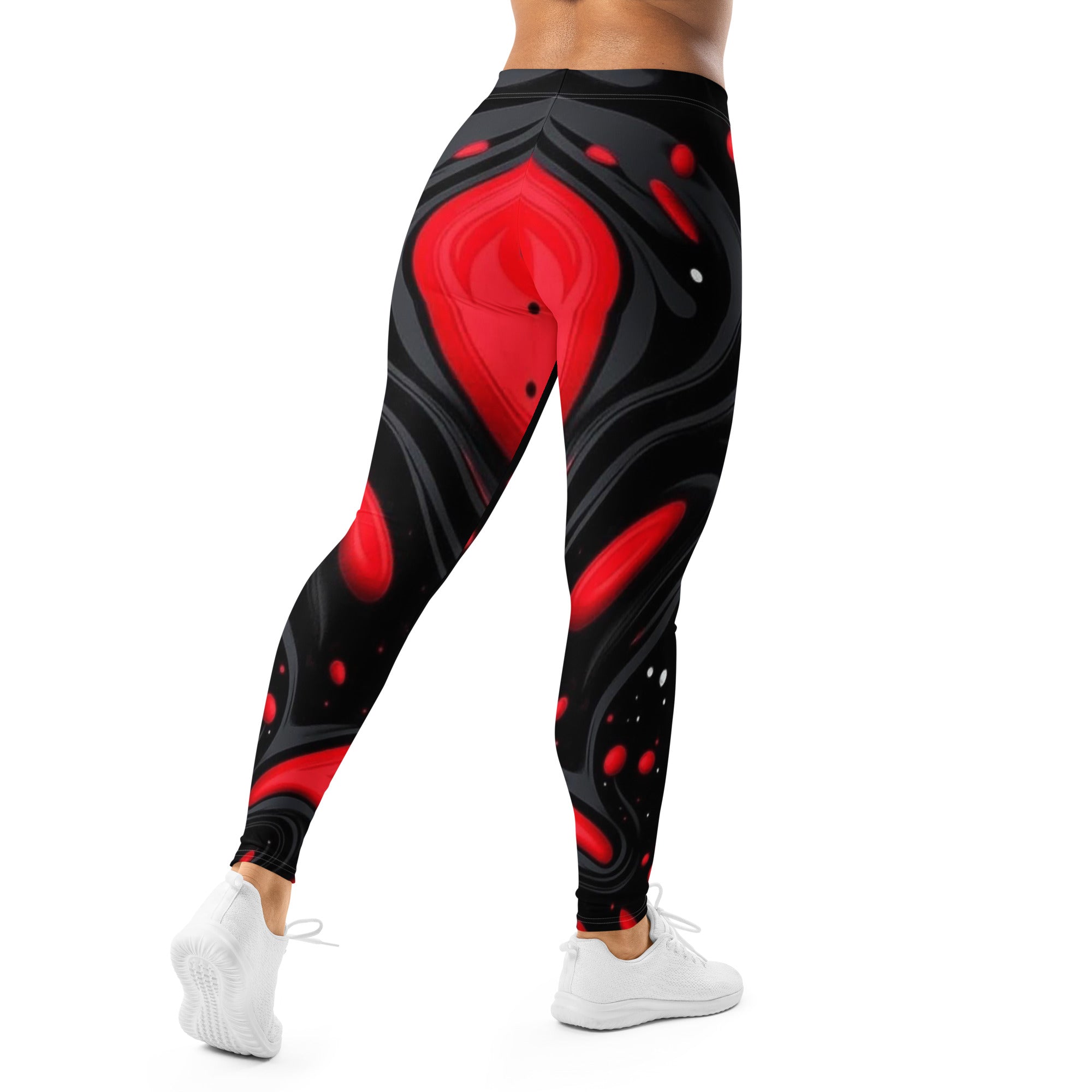 Performance Workout Leggings – High-Waisted Compression Yoga Pants for Active Women