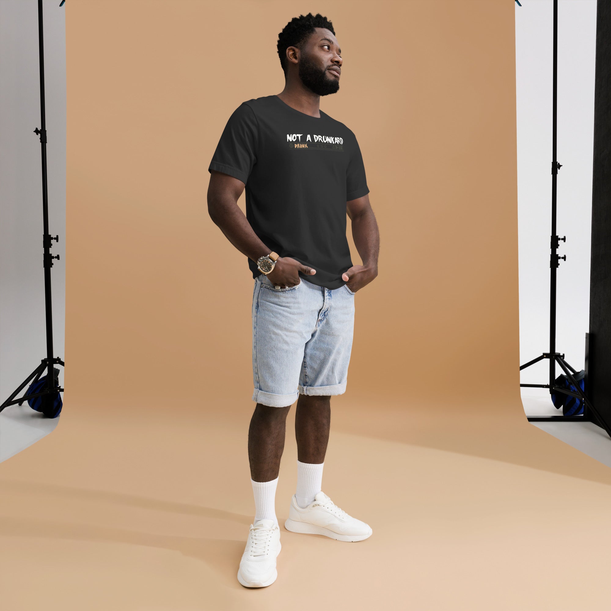 Not a Drunkard Unisex T-Shirt – Drinking Graphic Tee for Men & Women